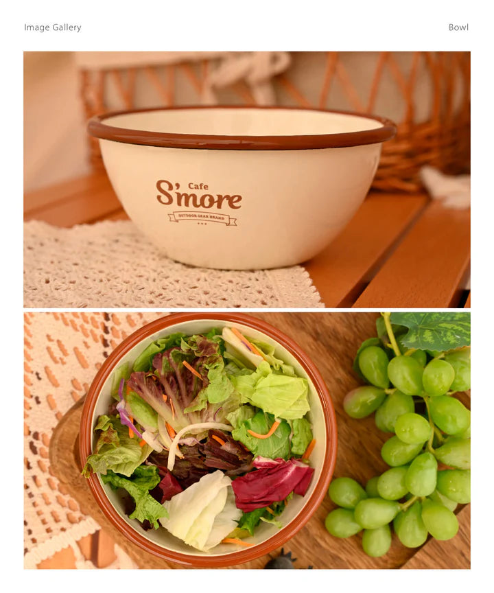 ホーローボウル café s'more bowl