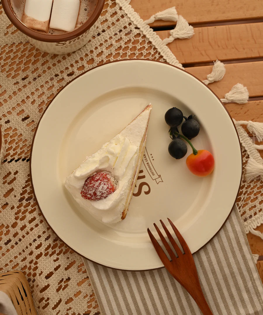 ホーロー皿 café s'more dish