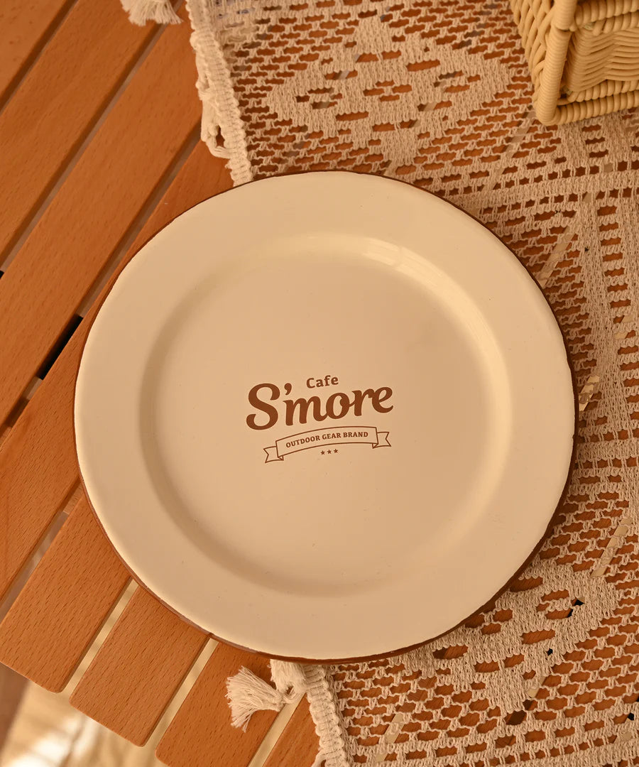 ホーロー皿 café s'more dish