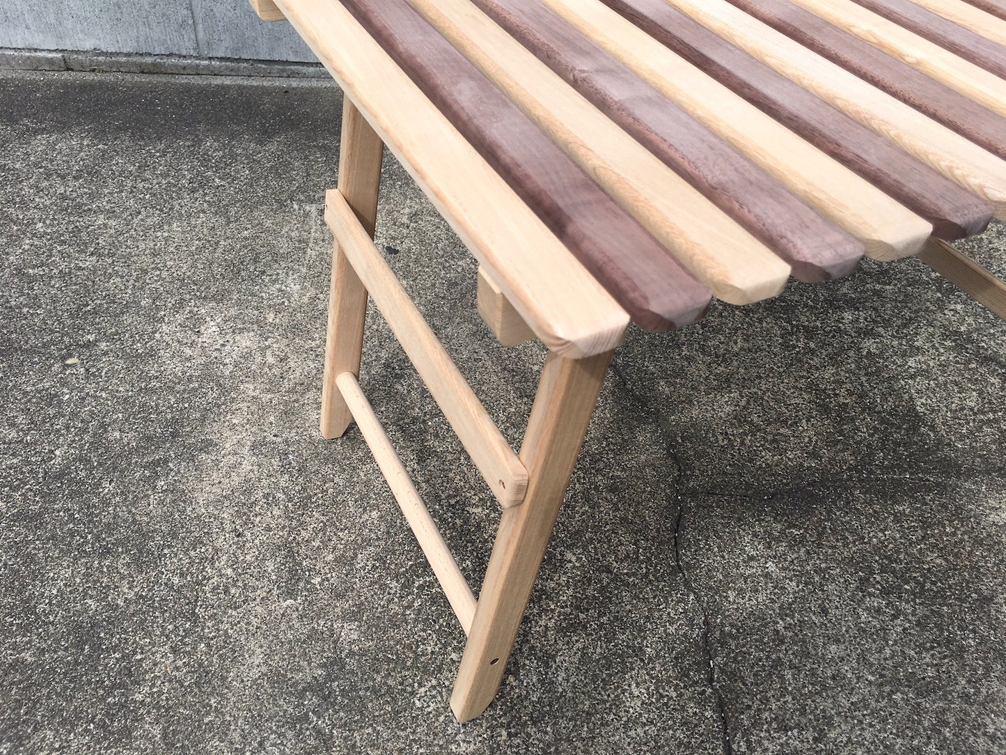 【CAMP★MANIA PRODUCTS】 COMPACT MID TABLE (M) walnut mix