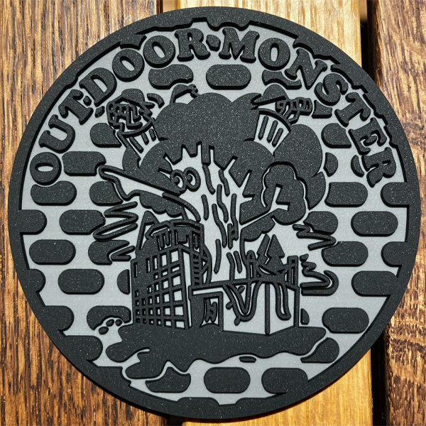 【CROSS ORANGE】アウトドアモンスター コースター OUTDOOR MONSTER COASTER