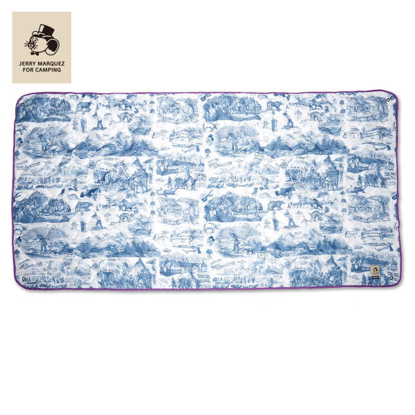 【BALLISTICS】JM QUILT ブランケット ホワイト 30%OFF