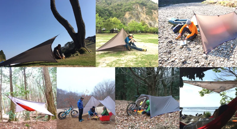 【PAAGOWORKS】NINJA TARP ニンジャタープ