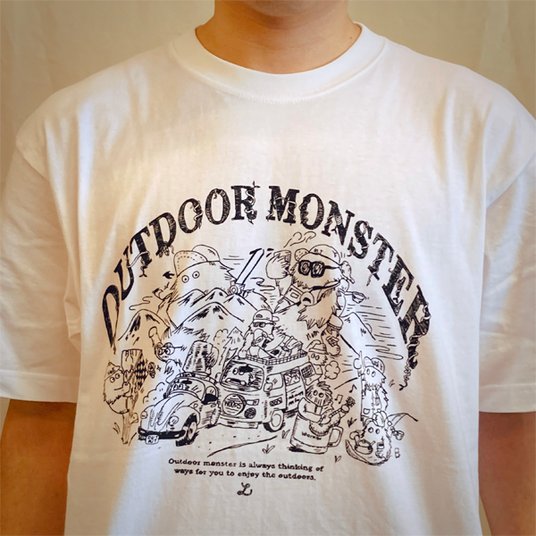 【予約商品】MONSTER COLLECTION 限定Tシャツ S~XL ホワイト