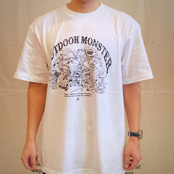 【予約商品】MONSTER COLLECTION 限定Tシャツ S~XL ホワイト