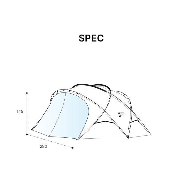 【MINIMAL WORKS】SHELTER GP専用TPUドア