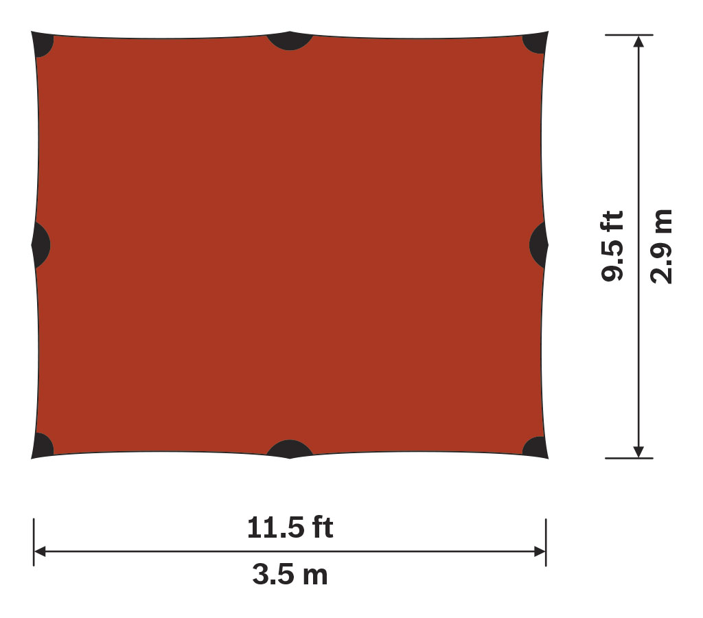 【HILLEBERG】TARP10 XP タープ10 XP(エクスペディション)