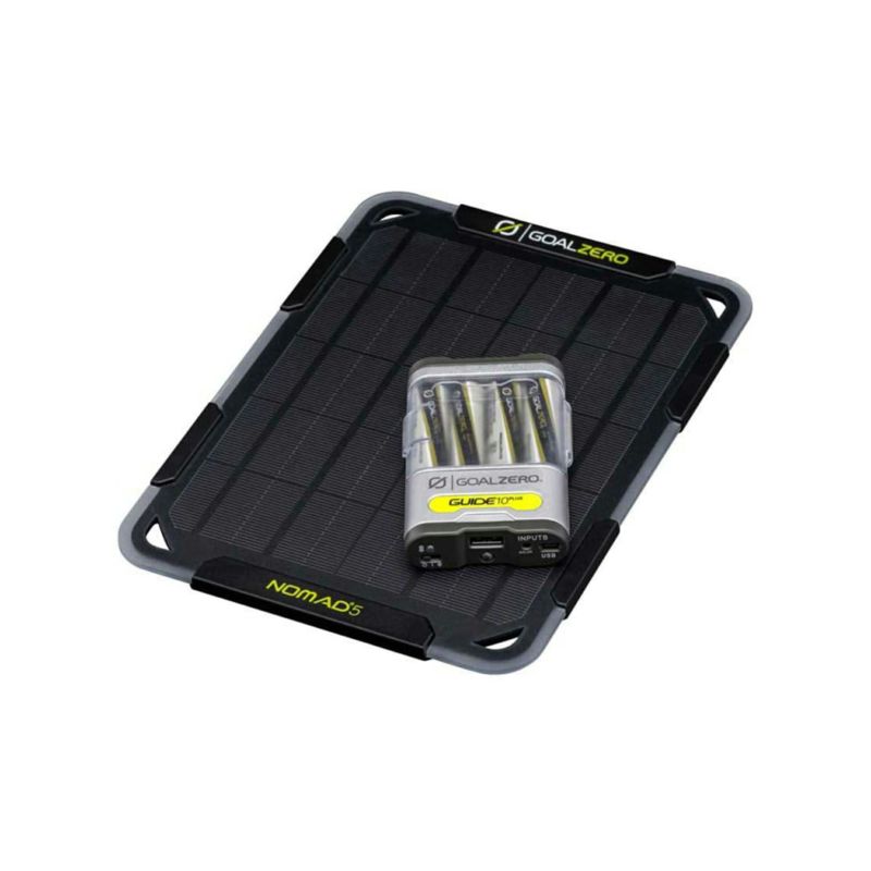 GOAL ZERO】NOMAD 5 With GUIDE 10 SOLOR Kit ソーラー充電ポータブル
