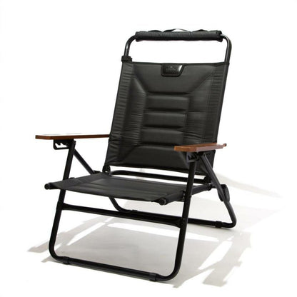 【AS2OV】HIGH BACK RECLINING LOW ROVER CHAIR BLACK ハイバックローバーチェア ブラック