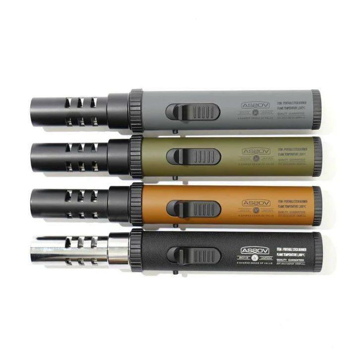 【AS2OV】ポータブルスティックバーナー PORTABLE STICK BURNER ガス残量表示窓付き