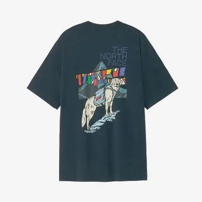 【THE NORTH FACE】ショートスリーブドッグスレッドグラフィックティー（ユニセックス）