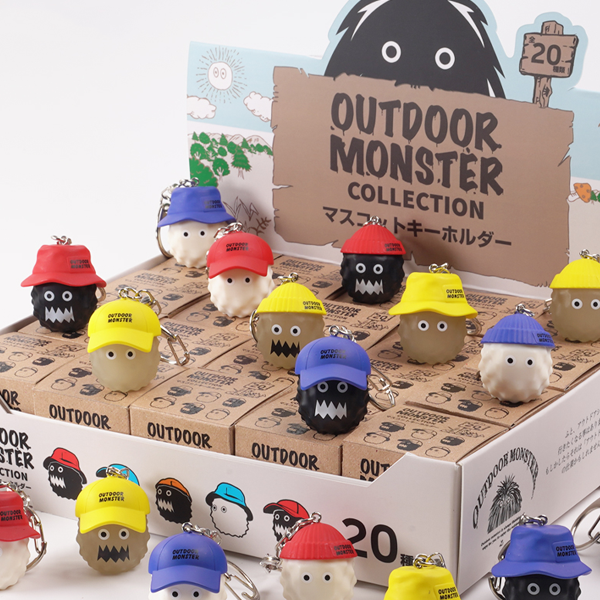 【OUTDOOR MONSTER】マスコットキーホルダー