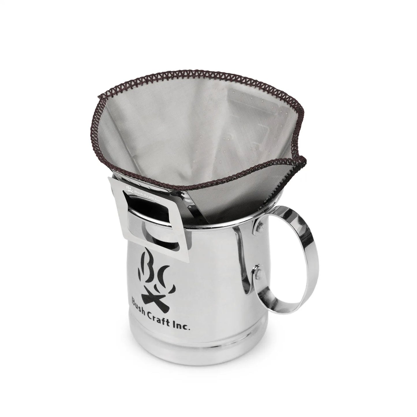 【ブッシュクラフト】ステンレスメッシュコーヒードリッパー