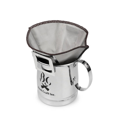 【ブッシュクラフト】ステンレスメッシュコーヒードリッパー