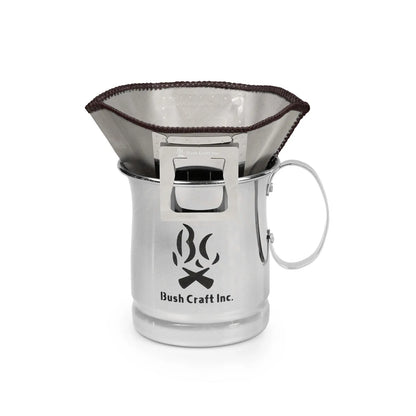 【ブッシュクラフト】ステンレスメッシュコーヒードリッパー