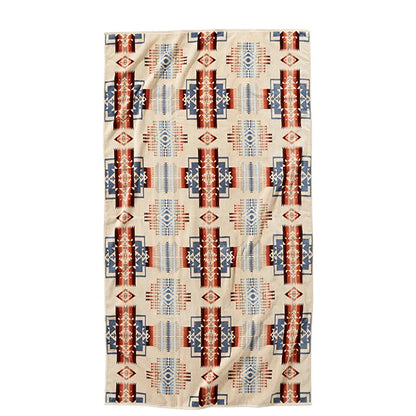 【PENDLETON】ジャガードバスタオルオーバーサイズ　チーフジョセフローズウッド
