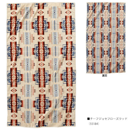 【PENDLETON】ジャガードバスタオルオーバーサイズ　チーフジョセフローズウッド