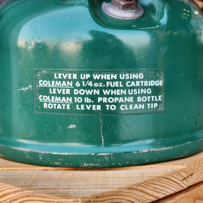 【VINTAGE】Coleman 5122 LP GAS LANTERN　1970年4月製造