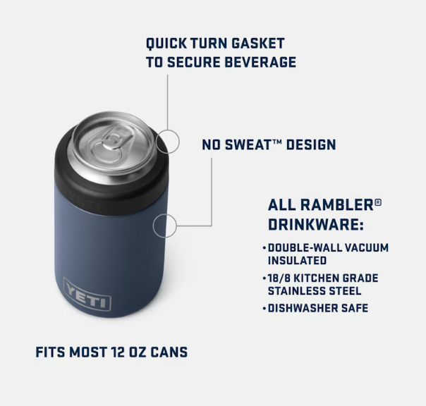 【YETI】 YETI Rambler 12 oz Colster