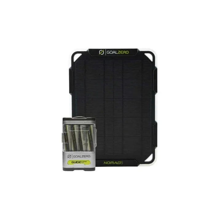 【GOAL ZERO】NOMAD 5 With GUIDE 10 SOLOR Kit ソーラー充電ポータブルセット