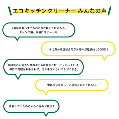 【GREEN MOTION】ECO KITCHEN CLEANER