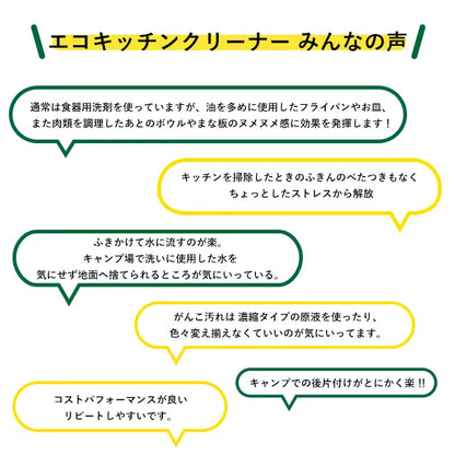 【GREEN MOTION】ECO KITCHEN CLEANER