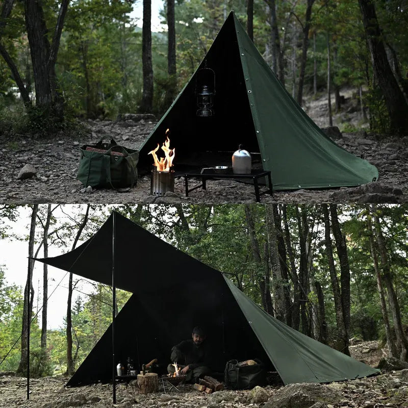 【asobito】焚き火軍幕