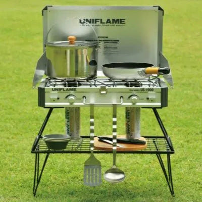 【UNIFLAME】 フィールドラック　ブラック