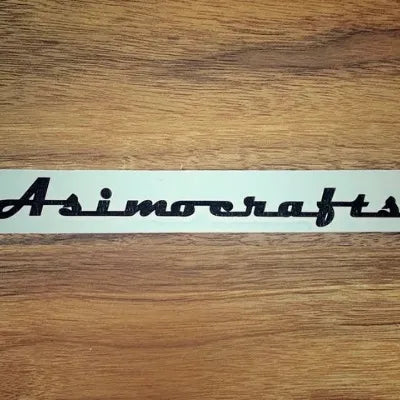 【アシモクラフツ】エンブレムステッカー