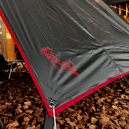 【ZIVETALIAN】ZIVEタープ44 《黒》