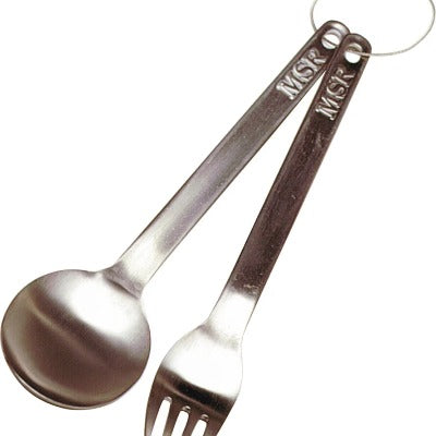 【MSR】チタンフォーク＆スプーン