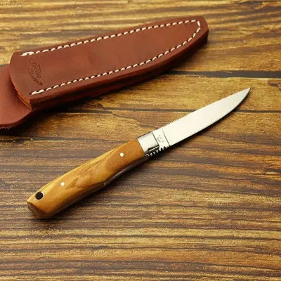 【MOKI KNIFE】トラウト＆バード オリーブ