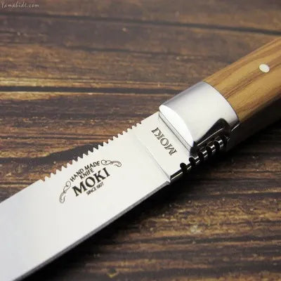 【MOKI KNIFE】トラウト＆バード オリーブ