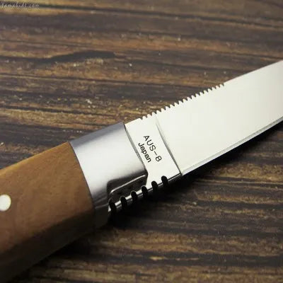 【MOKI KNIFE】トラウト＆バード オリーブ