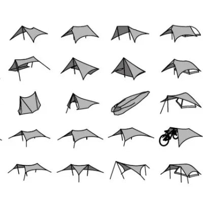 【PAAGOWORKS】NINJA TARP ニンジャタープ