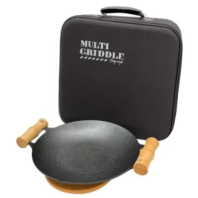 【JhQ】 鉄板マルチグリドル 29cm セット