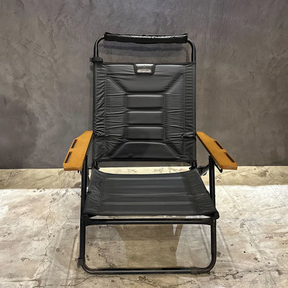 【AS2OV】HIGH BACK RECLINING LOW ROVER CHAIR BLACK ハイバックローバーチェア ブラック