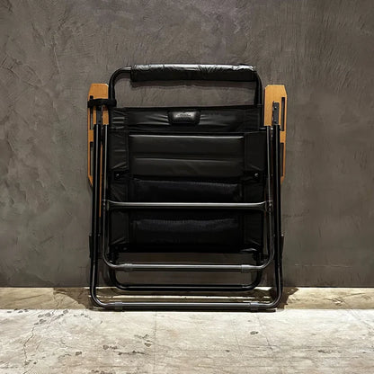 【AS2OV】HIGH BACK RECLINING LOW ROVER CHAIR BLACK ハイバックローバーチェア ブラック