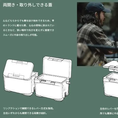 【SHIMANO】ICE BOX PRO 30L  カーキ モカ