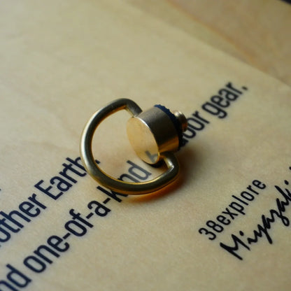 【38explore】TOREOTTO38Dリング D-Ring (リアル真鍮)