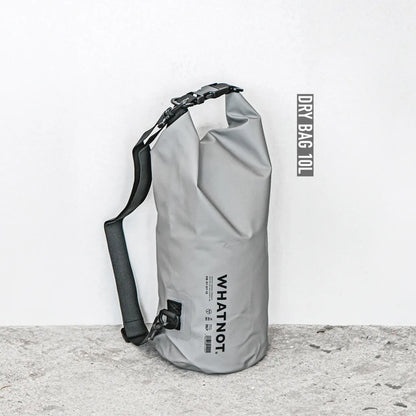 【WHATNOT】ドライバッグ 10L（グレー）｜DRY BAG 10L（GY）