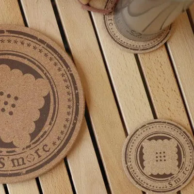 【S'more】Cork mat 小　コルクマット 小 コースター