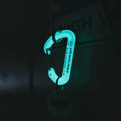 【WHATNOT】蓄光カラビナ｜GLOW CARABINER（1個）