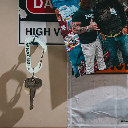 【WHATNOT】蓄光カラビナ｜GLOW CARABINER（1個）