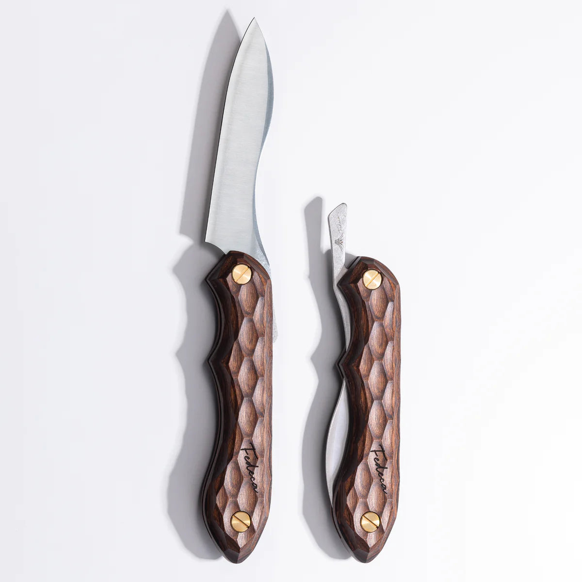 【FEDECA】折畳式料理ナイフ 名栗