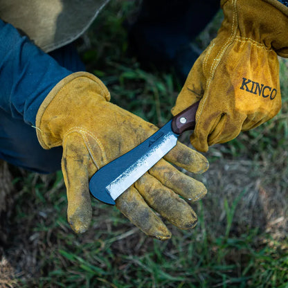 【FEDECA】 鍛造バトニング鉈 名栗ブラック