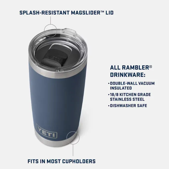 【YETI】ランブラー 20オンス タンブラー
