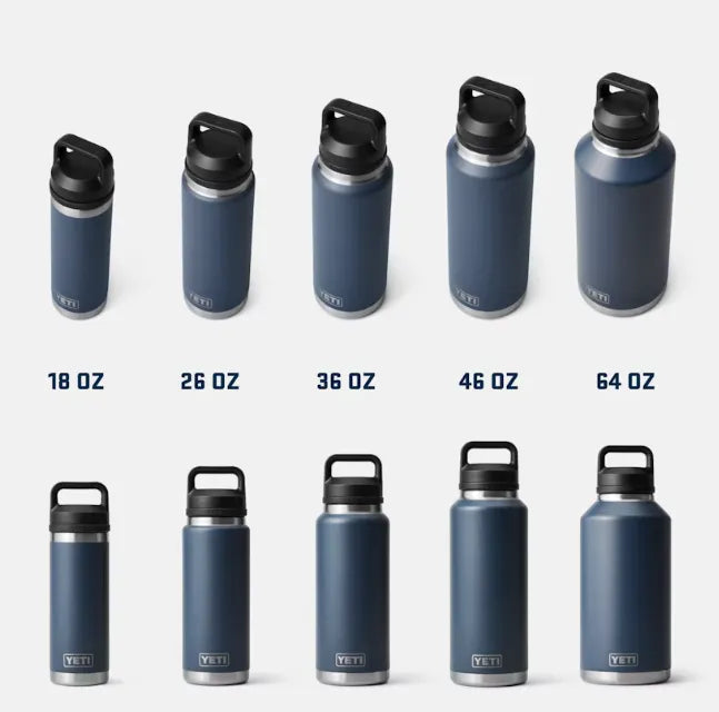 【YETI】ランブラー 18オンスボトル（チャグキャップ付き）