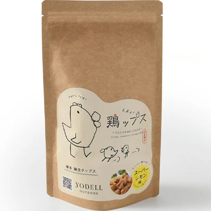 【YODELL】鶏ップス　鶏皮チップス スーパーレモン