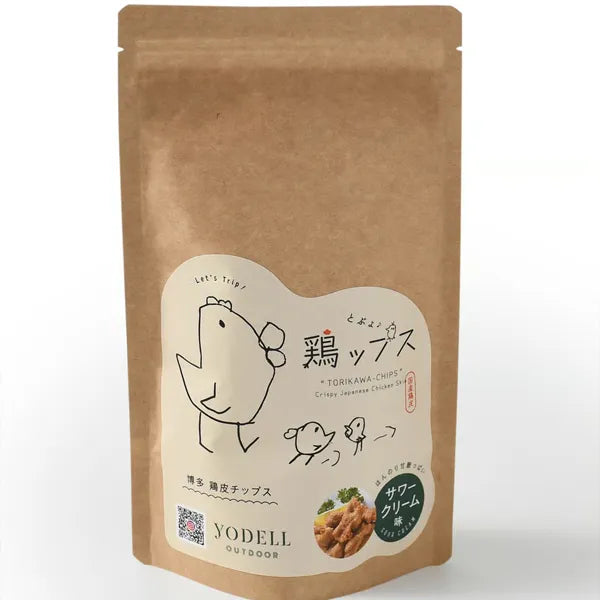 【YODELL】鶏ップス　鶏皮チップス サワークリーム